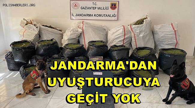 Gaziantep'te 462 kilo uyuşturucu madde ele geçirildi