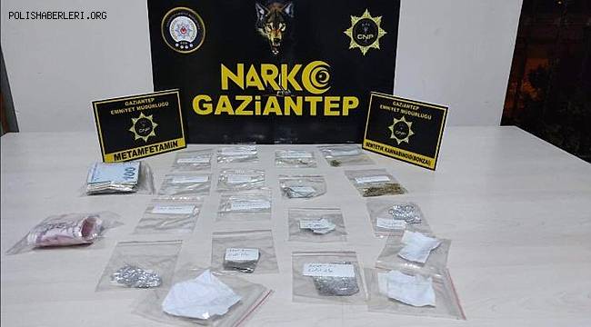 Gaziantep'te uyuşturucu operasyonuna 29 tutuklama