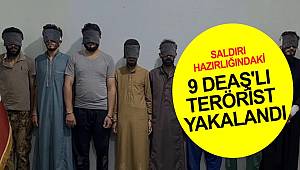 İçişleri Bakanlığı duyurdu, El Bab'da 4'ü sözde yönetici 9 DEAŞ'lı terörist yakalandı 