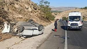 Malatya'da iki otomobilin çarpıştığı kazada 3 kişi yaralandı