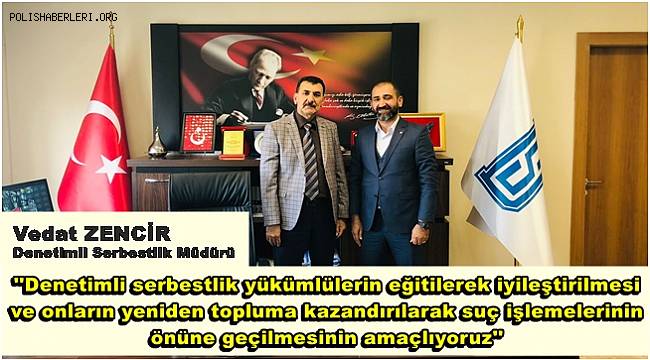 Polis Haberleri Gazetesinden Gaziantep Denetimli Serbestlik Müdürlüğüne ziyaret