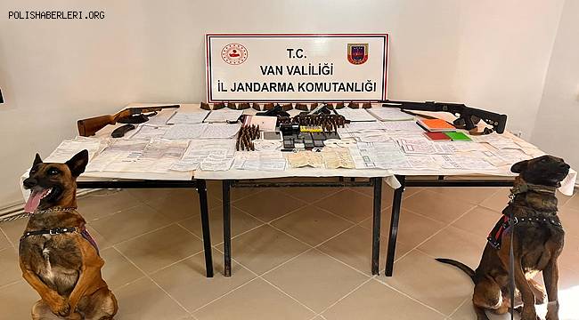 Van Jandarma ekiplerinden tefecilere operasyon!!!