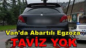 Yükses ses araç kullananlara ceza kesildi