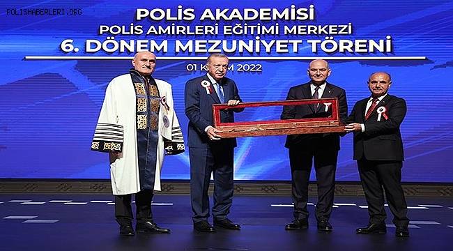 Başkan Erdoğan, Polis Akademisi Polis Amirleri Eğitimi Merkezi 6. Dönem Mezuniyet Töreni'nde açıklamalarda bulundu