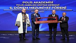 Başkan Erdoğan, Polis Akademisi Polis Amirleri Eğitimi Merkezi 6. Dönem Mezuniyet Töreni'nde açıklamalarda bulundu