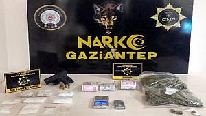 Gaziantep'te uyuşturucu operasyonunda 18 şüpheli yakalandı 