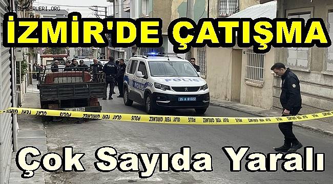 İzmir'de iki grup arasında silahlı çatışma çıktı! 