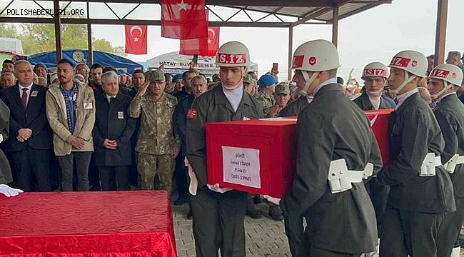Kuzey Irak şehidi Hatay’da son yolculuğuna uğurlanıyor 