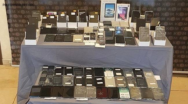 Osmaniye'de 175 adet gümrük kaçağı cep telefonu ele geçirildi