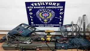 Polis hırsızlara göz açtırmıyor 