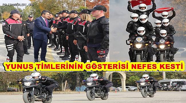 Yunus timlerinin gösterisi nefes kesti 