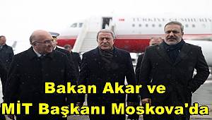 Bakan Akar Rusya'da Suriyeli Mevkidaşı ile görüştü