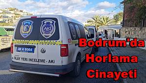 Bodrum'da horlama cinayeti 