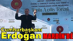 Cumhurbaşkanı Erdoğan Mardin'de 