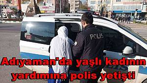 Evinin yolunu unutan yaşlı kadının yardımına polis yetişti 