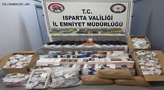 Isparta’da 23 şüpheli hakkında adli işlem başlatıldı 
