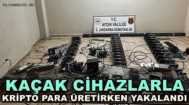 Kaçak Cihazlarla Kripto Para Üretirken Yakalandı