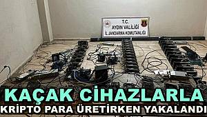 Kaçak Cihazlarla Kripto Para Üretirken Yakalandı