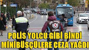 Kadıköy'de polis yolcu gibi bindi, minibüsçülere ceza yağdı