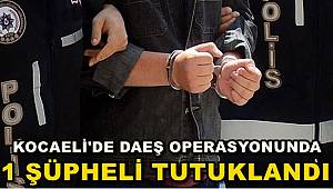 Kocaeli'de DEAŞ Operasyonunda 1 Şüpheli Tutuklandı