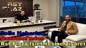 Mehmet Polat'tan Rst Plaza İş Yeri Sahibi Reşit Bozkurt'a Ziyaret