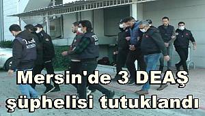 Mersin'de 3 DEAŞ şüphelisi tutuklandı 