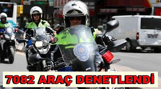 Nevşehir’de 7 bin 82 araç sürücüsü sorgulandı 