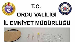 Ordu'da uyuşturucu operasyonlarında 4 kişi tutuklandı