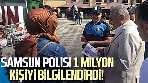 Samsun Emniyeti 1 Milyon Kişiyi Hırsızlık Olaylarına Karşı Bilgilendirdi