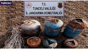 Tunceli'de 6 EYP düzeneği ve 180 kilo patlayıcı madde imha edildi 