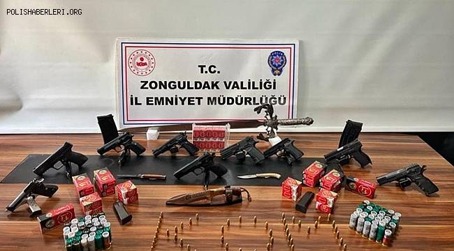 Zonguldak'ta suç örgütüne ‘Silindir' operasyonu, 11 gözaltı 