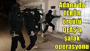 Adana'da terör örgütü DEAŞ'a şafak operasyonu, 7 gözaltı kararı 