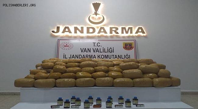 Başkale’de 216 kilo uyuşturucu ile 590 adet sentetik hap ele geçirildi