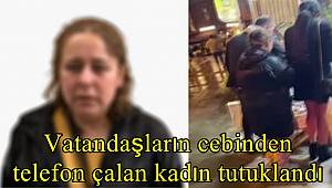 Beyoğlu’nda vatandaşların cebinden telefon çalan kadın tutuklandı