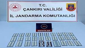 Çankırı’da 331 adet sentetik ecza hapı ele ele geçirildi, 2 gözaltı 