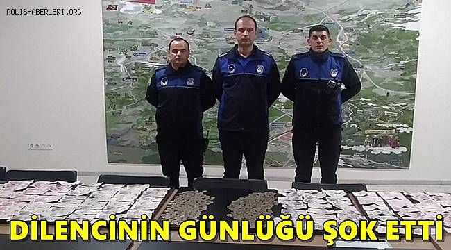 Dilencinin üzerinden çıkan günlük kazanç şok etti 