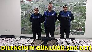 Dilencinin üzerinden çıkan günlük kazanç şok etti 
