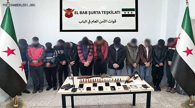 El Bab'da DEAŞ operasyonunda 15 tutuklama 