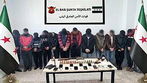 El Bab'da DEAŞ operasyonunda 15 tutuklama 