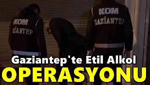 Gaziantep'te 1 ton 12 litre etil alkol ele geçirildi