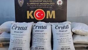 Gaziantep'te Kaçak Çay Operasyonu