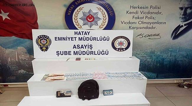 Hatay’da hırsızlık şüphelisi gözaltına alındı