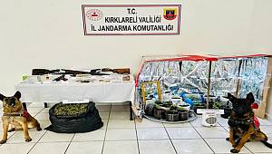 Kırklareli’nde uyuşturucu operasyonuna 25 gözaltı