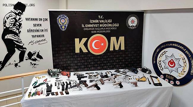 Kurusıkı tabancaları gerçek silaha dönüştüren şüpheli gözaltına alındı 