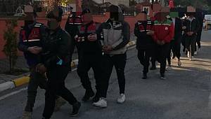 Manisa'da terör operasyonunda 5 Suriyeli şüpheliye gözaltı