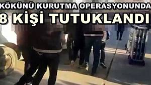 Mardin'de Uyuşturucu Operasyonunda 8 Kişi Tutuklandı