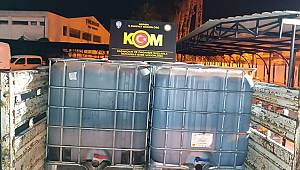 Mersin'de 5 bin 450 litre kaçak akaryakıt ele geçirildi