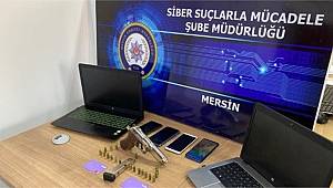 Mersin Siber Şube Ekiplerinden Şafak Operasyonu