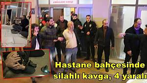 Şanlıurfa’da hastane bahçesinde silahlı kavgada 4 kişi yaralandı