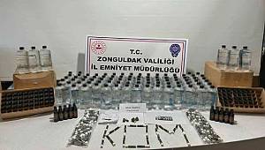 Zonguldak’ta sahte içki operasyonu